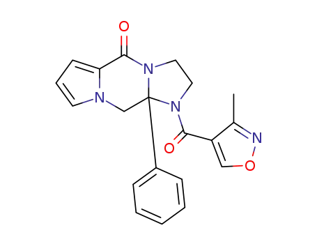 1-[(3-methyl-1,2-oxazol-4-yl)carbonyl]-10a-phenyl-2,3,10,10a-tetrahydro-1H,5H-imidazo[1,2-a]pyrrolo[1,2-d]pyrazin-5-one