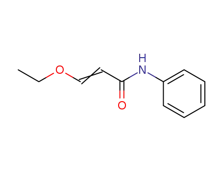 Molecular Structure of 23980-91-8 (2-Propenamide, 3-ethoxy-N-phenyl-)