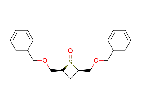 2,4-bis(benzyloxymethyl)thietane 1-oxide