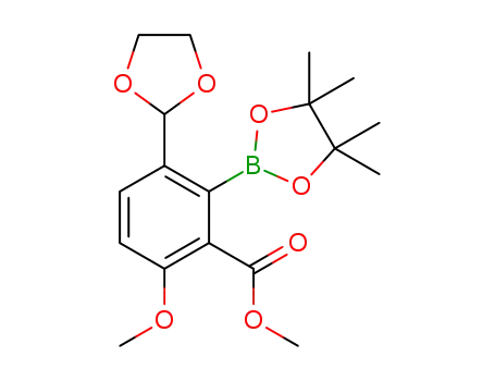 C<sub>18</sub>H<sub>25</sub>BO<sub>7</sub>