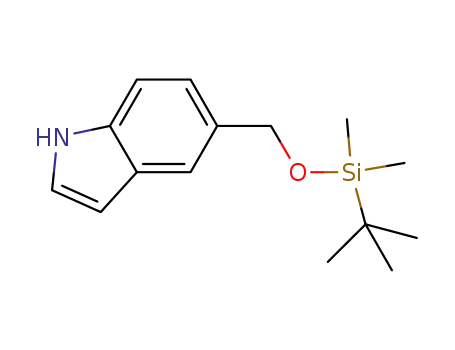 5-(tert-butyl-dimethyl-silanyloxymethyl)-1H-indole
