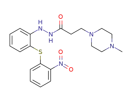 3-(4-methylpiperazin-1-yl)-N'-{2-[(2-nitrophenyl)thio]phenyl}propanehydrazide