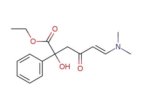 (E)-ethyl 6-(dimethylamino)-2-hydroxy-4-oxo-2-phenylhex-5-enoate