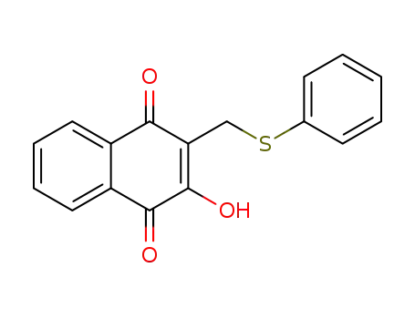 4-Hydroxy-3-[(phenylsulfanyl)methyl]naphthalene-1,2-dione