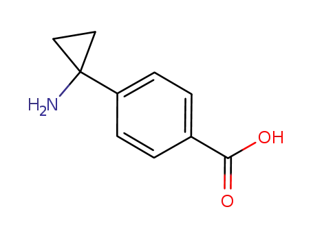 4-(1-aminocyclopropyl)benzoic acid