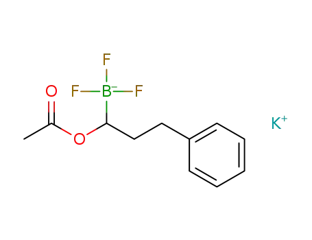 potassium (1-acetyloxy-3-phenylpropyl)trifluoroboranuide