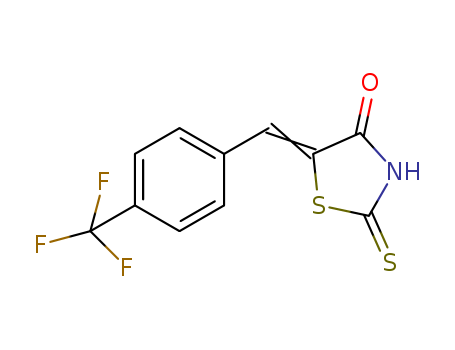 (5E)-2-Mercapto-5-[4-(trifluoromethyl)-benzylidene]-1,3-thiazol-4(5H)-one