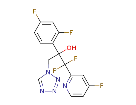 2-(2,4-difluorophenyl)-1,1-difluoro-1-(4-fluoropyridin-2-yl)-3-(1H-tetrazol-1-yl)propan-2-ol