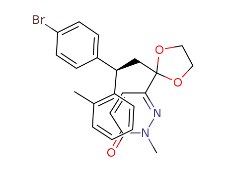 (R)-6-(2-(2-(4-bromophenyl)-2-o-tolylethyl)-1,3-dioxolan-2-yl)-2-methylpyridazin-3(2H)-one