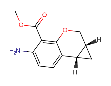 methyl (1aR,7bS)-5-amino-1,1 a,2,7b-tetrahydrocyclopropa[c]chromene-4-carboxylate