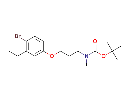 1,1-dimethylethyl {3-[(4-bromo-3-ethylphenyl)oxy]propyl}methylcarbamate