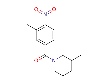 Molecular Structure of 321532-90-5 (3-methyl-1-(3-methyl-4-nitrobenzoyl)piperidine)