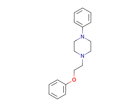 Piperazine,1-(2-phenoxyethyl)-4-phenyl- cas  1037-20-3