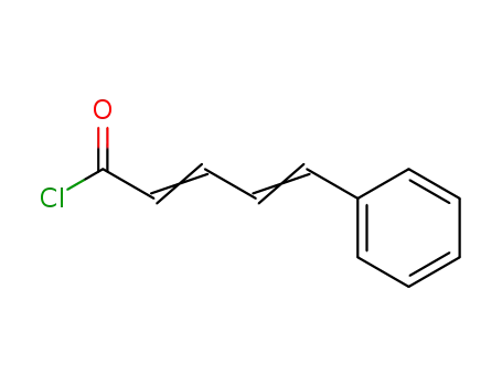 2,4-Pentadienoyl chloride, 5-phenyl-