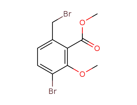 methyl 3-bromo-6-bromomethyl-2-methoxybenzoate