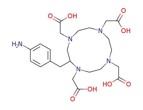 1,4,7,10-테트라아자시클로도데칸-1,4,7,10-테트라아세트산, 2-[(4-a미노페닐)메틸]-