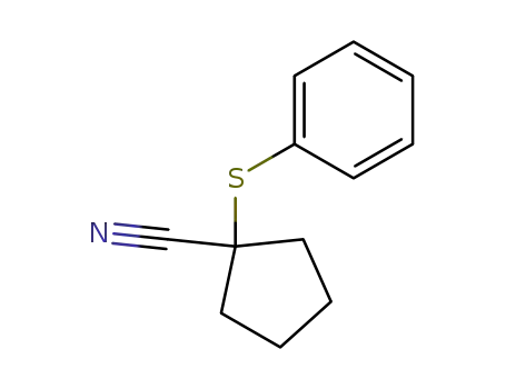 1-(phenylsulfanyl)cyclopentanecarbonitrile