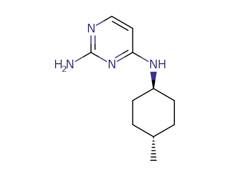 Molecular Structure of 1401034-42-1 (N<SUP>4</SUP>-((1r,4r)-4-methylcyclohexyl)pyridine-2,4-diamine)
