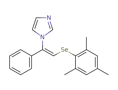 (Z)-1-(2-(mesitylselanyl)-1-phenylvinyl)-1H-imidazole