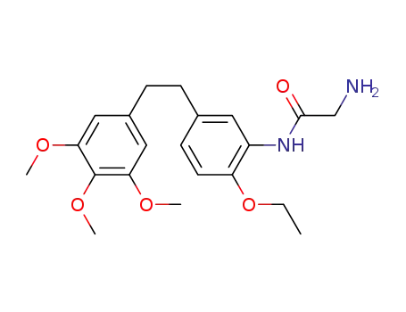 Molecular Structure of 1221157-04-5 (2-amino-N-(2-ethoxy-5-(3,4,5-trimethoxyphenethyl)phenyl)acetamide)