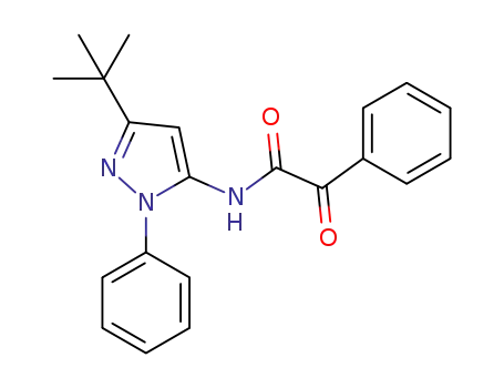 N-(3-t-butyl-1-phenyl-1H-pyrazol-5-yl)-2-oxo-2-phenylacetamide