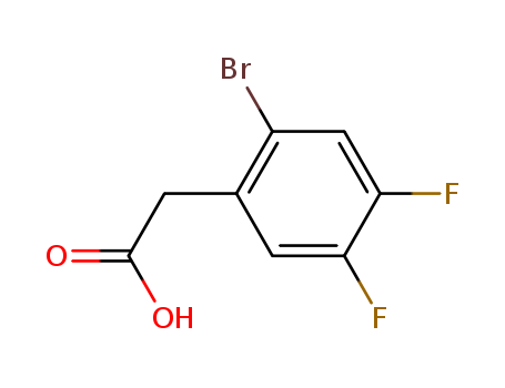 Benzeneacetic acid, 2-bromo-4,5-difluoro-