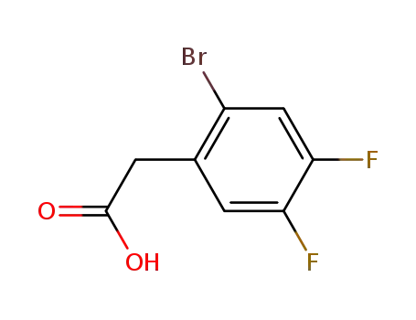 2- 브로 모 -4,5- 디 플루오로 페닐 아세트산