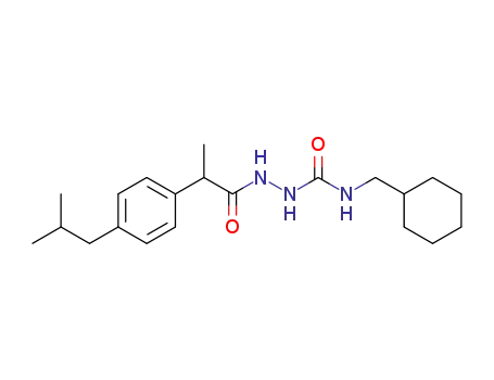 4-cyclohexanemethyl-1-[2-(4-isobutylphenyl)propanoyl]semicarbazide