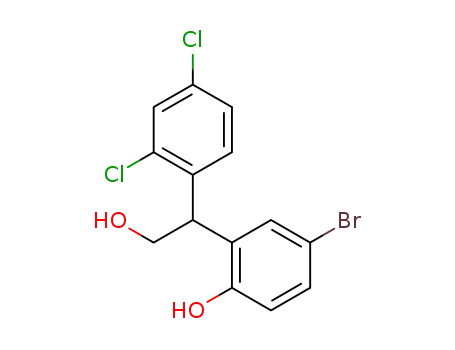 4-bromo-2-[1-(2,4-dichlorophenyl)-2-hydroxyethyl]phenol