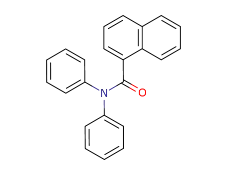 Molecular Structure of 15732-28-2 (N,N-diphenylnaphthalene-1-carboxamide)