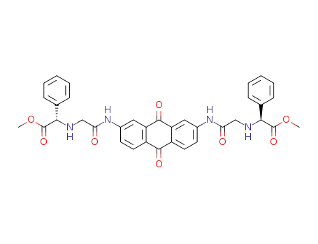 2,7-bis[2-((S)-phenylglycine methyl ester)acetamido]anthraquinone