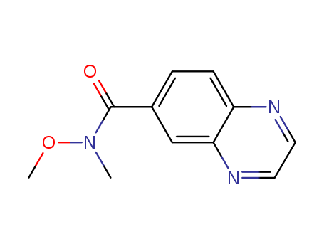 Quinoxaline-6-carboxylic acid methoxy-methyl-amide
