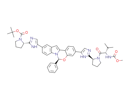C<sub>47</sub>H<sub>52</sub>N<sub>8</sub>O<sub>6</sub>