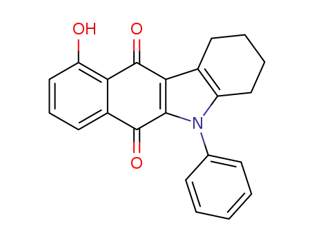 10-hydroxy-5-phenyl-3,4-dihydro-1H-benzo[b]carbazole-6,11(2H,5H)-dione