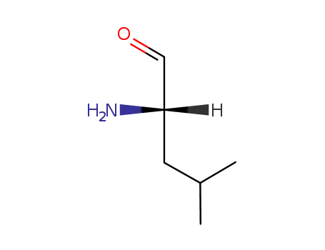 Molecular Structure of 82473-52-7 (2-Amino-4-methyl-1-pentanal)