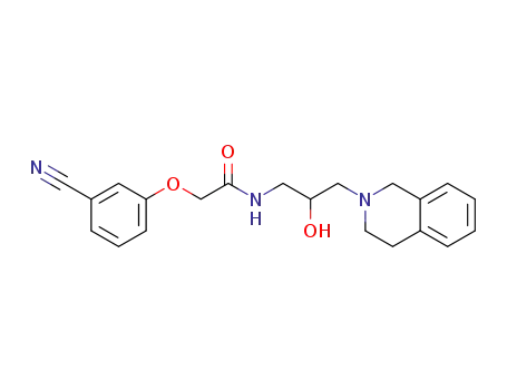 2-(3-cyanophenoxy)-N-(3-(3,4-dihydroisoquinolin-2(1H)-yl)-2-hydroxypropyl)acetamide