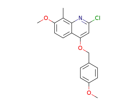 2-chloro-8-methyl-7-methoxy-4-(4-methoxybenzyloxy)quinoline