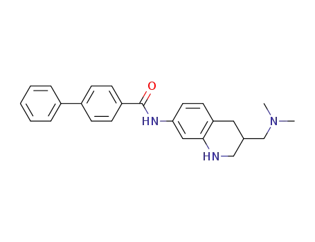 [1,1'-Biphenyl]-4-carboxamide,
N-[3-[(dimethylamino)methyl]-1,2,3,4-tetrahydro-7-quinolinyl]-