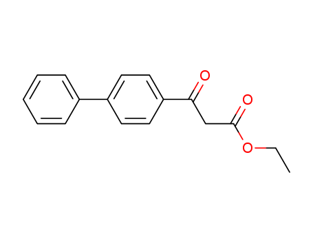 3-BIPHENYL-4-YL-3-OXO-PROPIONICACIDETHYLESTER  CAS NO.57477-98-2