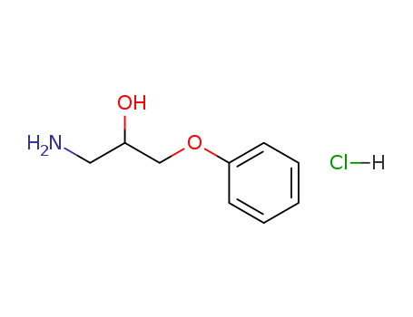 2-Propanol,1-amino-3-phenoxy-, hydrochloride (1:1)