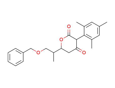 6-(1-(benzyloxy)propan-2-yl)-3-mesityldihydro-2H-pyran-2,4-(3H)-dione