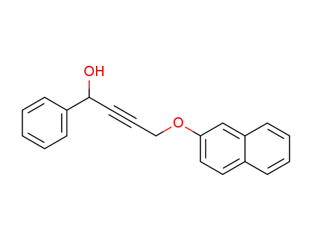 4-(naphthalen-2-yloxy)-1-phenylbut-2-yn-1-ol