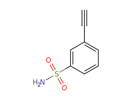 Molecular Structure of 1310456-99-5 (3-ethynylbenzenesulfonamide)