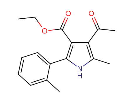 ethyl 4-acetyl-2-(2-methylphenyl)-5-methyl-1H-pyrrole-3-carboxylate