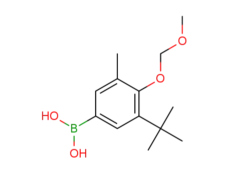 (3-(tert-butyl)-4-(methoxymethoxy)-5-methylphenyl)boronic acid