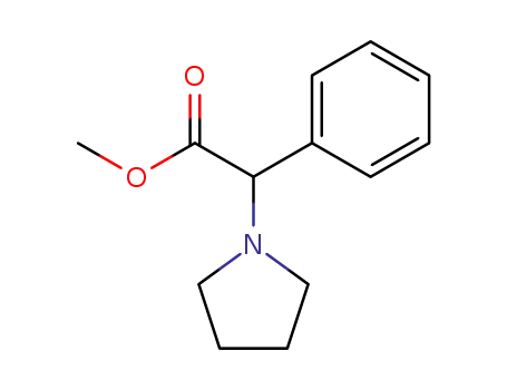 methyl 2-phenyl-2-(pyrrolidin-1-yl)acetate