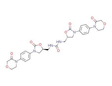 SAGECHEM/N,N'-Bis[[(5S)-2-oxo-3-[4-(3-oxo-4-morpholinyl)phenyl]-5-oxazolidinyl]methyl]urea