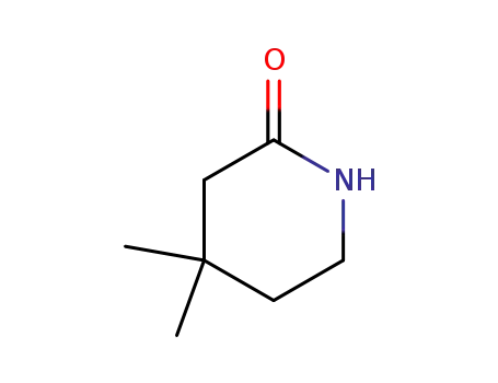 Molecular Structure of 55047-81-9 (4,4-DiMethylpiperidin-2-one)