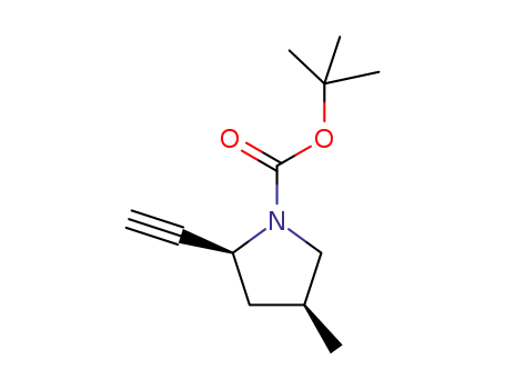 tert-butyl (2S,4S)-2-ethynyl-4-methyl-pyrrolidine-1-carboxylate