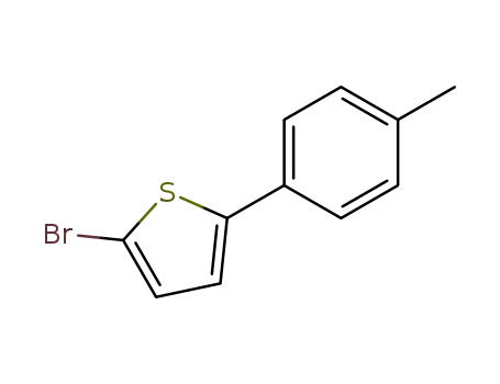 Molecular Structure of 845753-53-9 (2-bromo-5-(4-methylphenyl)-Thiophene)